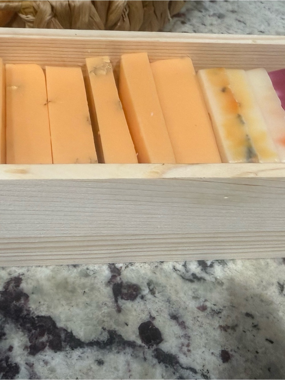 Handmade Orange Soap Bar Set